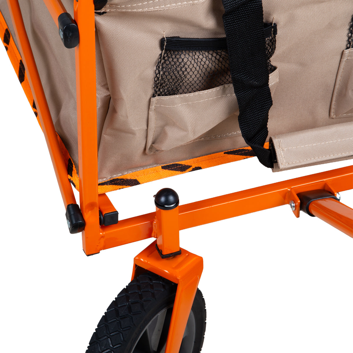 Wagon with removable wheels