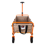 Wagon with removable wheels