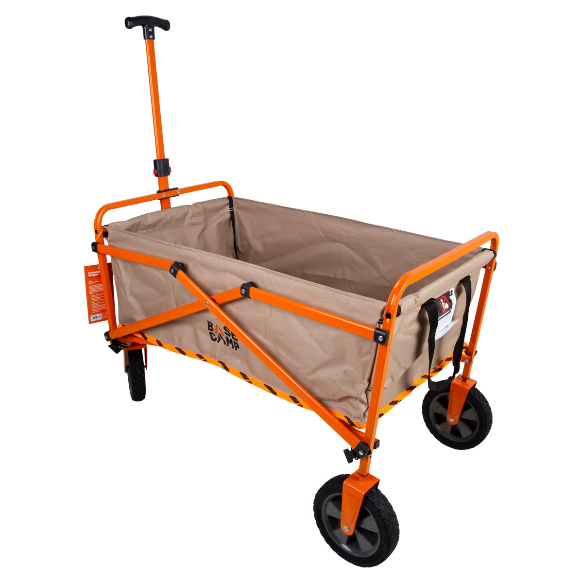 Wagon with removable wheels