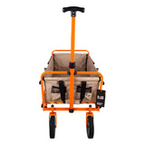 Wagon with removable wheels