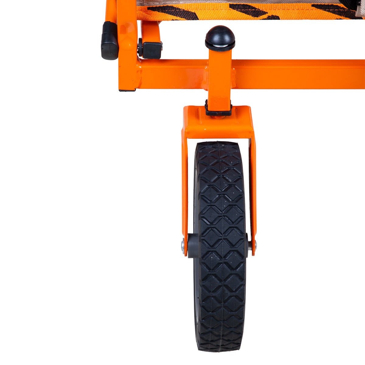 Wagon with removable wheels